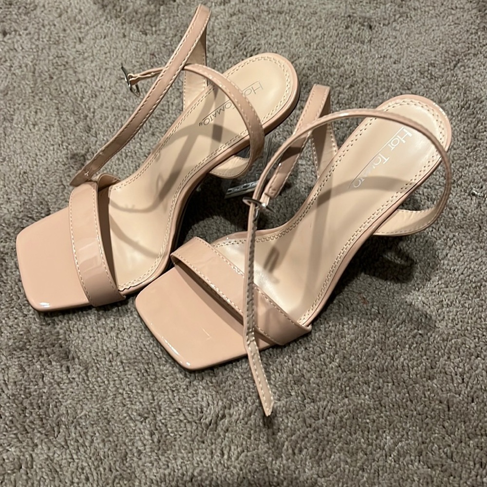 Nude Strappy Sandals